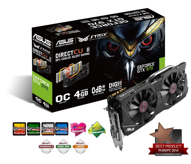 ASUS GeForce GTX 970 4096MB 256bit DirectCu II Strix OC - 208786 - zdjęcie 7